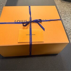 Louis Vuitton Large Gift Box with ribbon and bag